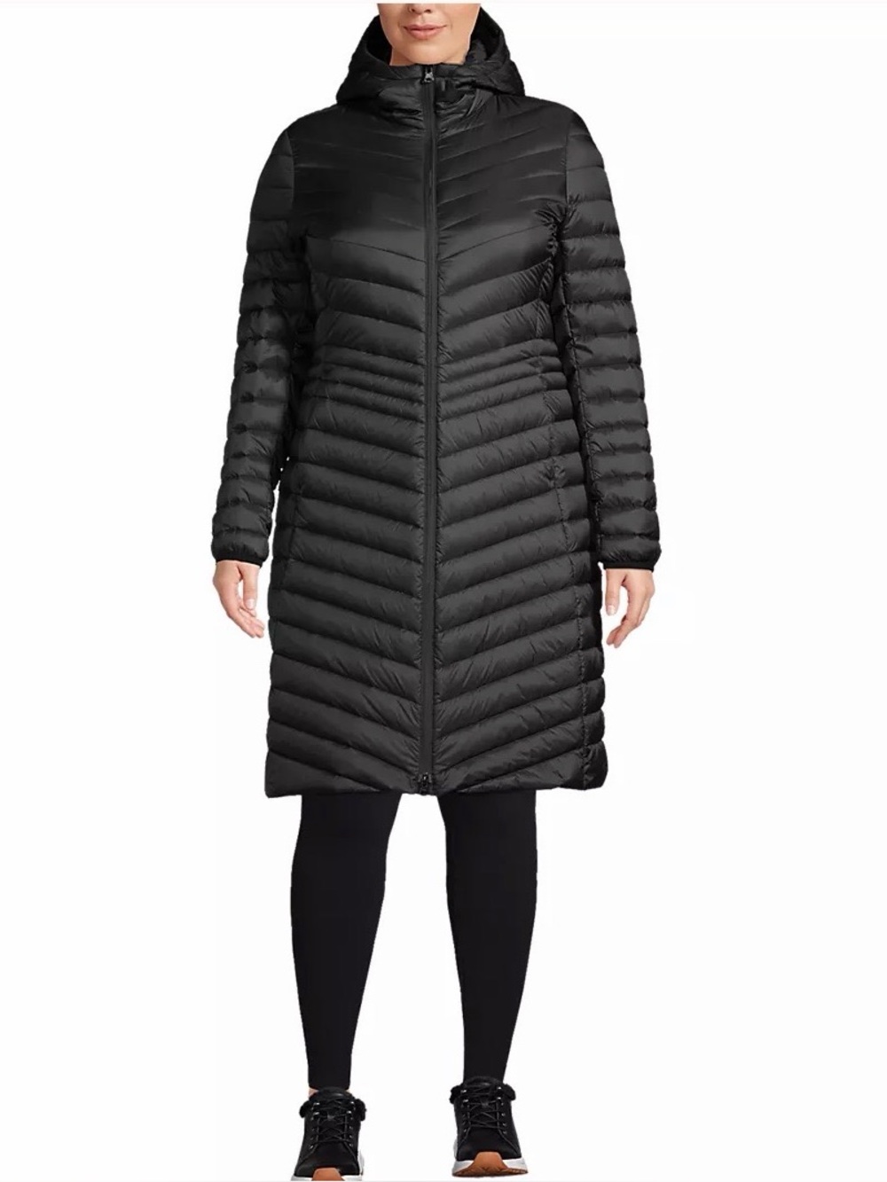 Lands’ End Wanderweight Packable Down Coat 2x